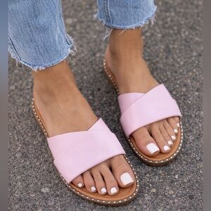 Jynx Purple Women's Slide Sandals